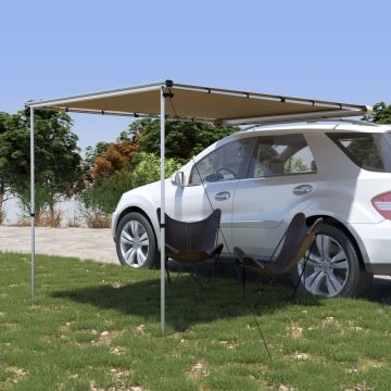 Tendalino per Camper e Roulotte 2,4x2,5x2,15 m Beige