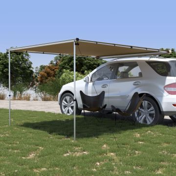 Tendalino per Camper e Roulotte 2,4x3x2,15 m Beige
