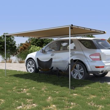 Tendalino per Camper e Roulotte 3,6x2x2,15 m Beige