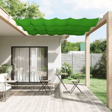 Paravento Verticale Verde Chiaro 60x270 cm in Tessuto Oxford