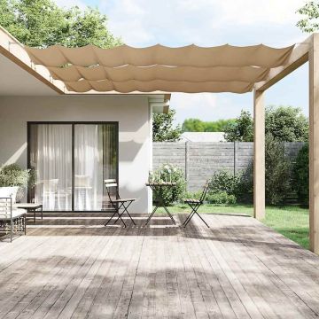Paravento Verticale Tortora 100x1000 cm in Tessuto Oxford