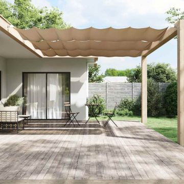 Paravento Verticale Grigio Talpa 140x420 cm in Tessuto Oxford