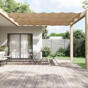 Paravento Verticale Grigio Talpa 140x800 cm in Tessuto Oxford