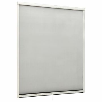 Zanzariera Avvolgibile per Finestre Bianco 160x170 cm