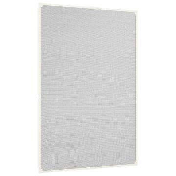 Zanzariera Magnetica Finestre Bianca 80x120cm in Fibra di Vetro
