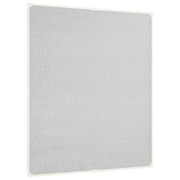 Zanzariera Magnetica Finestre Bianca 100x120cm Fibra di Vetro