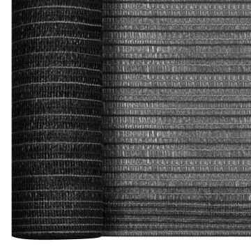 Rete per Privacy Antracite 1,2x25 m in HDPE 195 g/m²