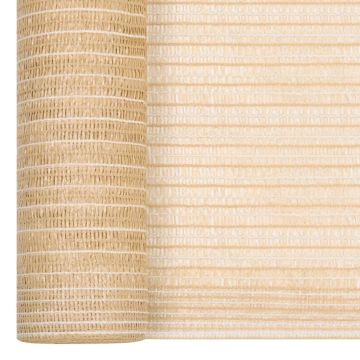 Rete per Privacy Beige 3,6x25 m in HDPE 75 g/m²