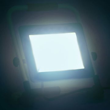 Faretto a LED con Maniglia 100 W Bianco Freddo