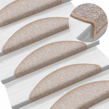 Tappetini per scale 10 pz 56 x 17 x 3 cm Non-Slip