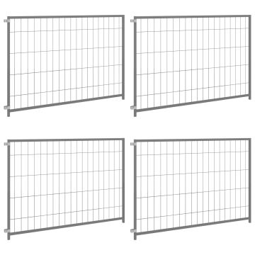 | Gabbia per animali senza porta | Argento 300 x 100 x 70 cm