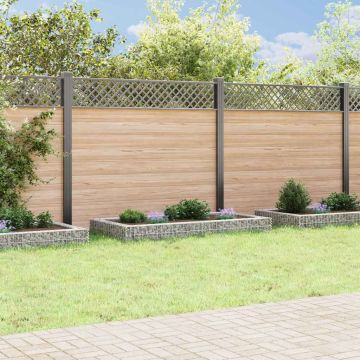 Gabbione Letto Rialzato in Acciaio Zincato 200x100x20 cm