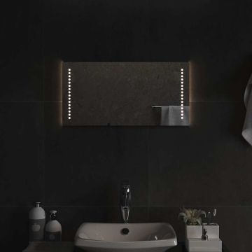 Specchio da Bagno con Luci LED 60x30 cm