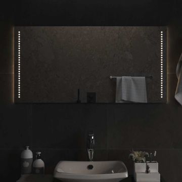 Specchio da Bagno con Luci LED 100x50 cm