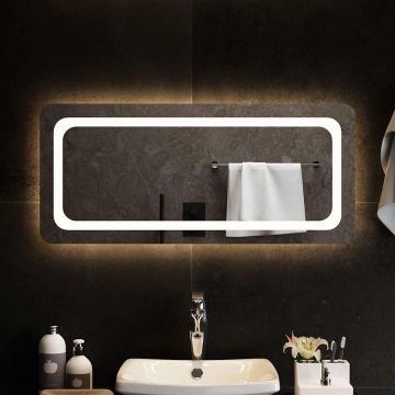 Specchio da Bagno con Luci LED 90x40 cm