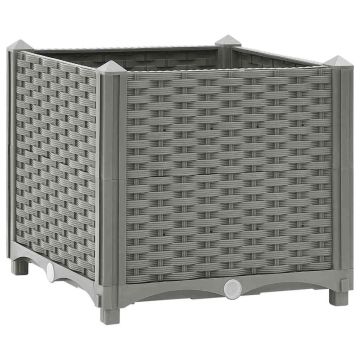 Fioriera Rialzata 40x40x38 cm in Polipropilene