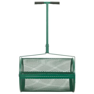 Spandiconcime Verde Ø40x60 cm in Acciaio