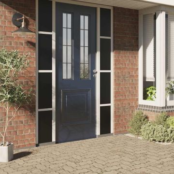 Pellicola Vetri Statica Smerigliata Nera 45x2000 cm PVC