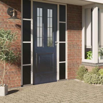 Pellicola Vetri Statica Smerigliata Nera 60x2000 cm PVC