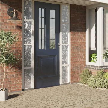 Pellicola per Finestra Smerigliata Motivo Fiore 90x500 cm PVC