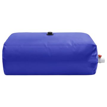 Serbatoio Acqua con Rubinetto Pieghevole 500 L in PVC