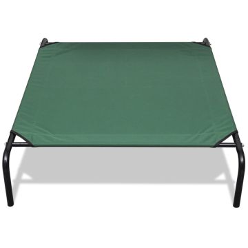 Lettino per Cani con Telaio in Acciaio 130 x 80 cm