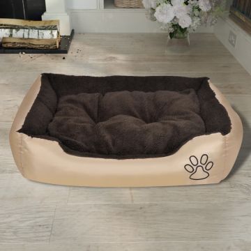Letto Caldo per Cani con Cuscino Imbottito S