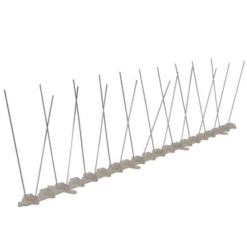 Set Dissuasori per Uccelli e Piccioni 6 pz 2 File 3 m
