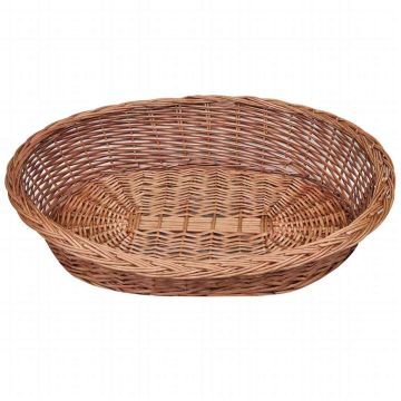 Cesto per Cani/Lettino in Vimini Naturale 90 cm