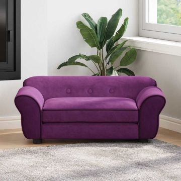 Divano per Cani Borgogna 72x45x30 cm in Peluche