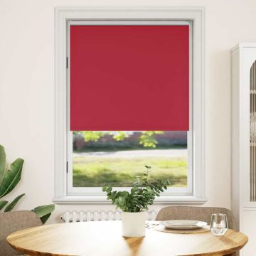 Tenda a rullo oscurante 104,4x175 cm Tessuto Larghezza 100 cm rosso
