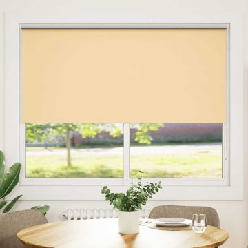 Tenda a rullo oscurante 144,4x175 cm Tessuto Larghezza 140 cm beige