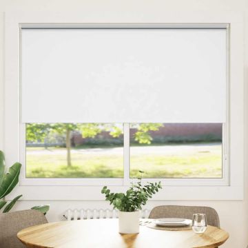 Tenda a rullo oscurante 164,4x175 cm Tessuto Larghezza 160 cm bianco