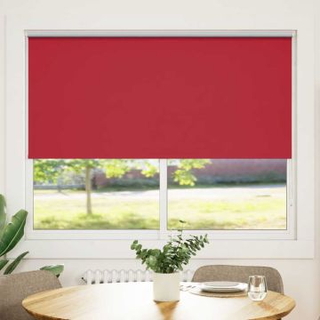 Tenda a rullo oscurante 164,4x175 cm Tessuto Larghezza 160 cm rosso
