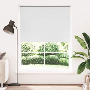 Tenda a rullo oscurante 164,4x230 cm Tessuto Larghezza 160 cm bianco