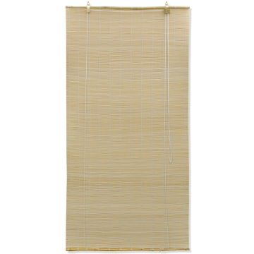 Tende a Rullo in Bambù Naturale 150x220 cm