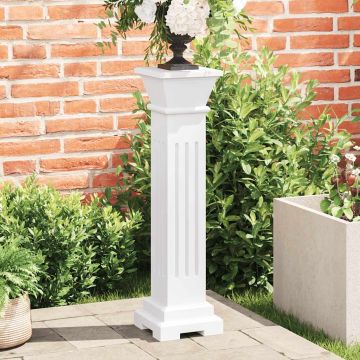 Supporto piante forma pilastro classico quadrato MDF