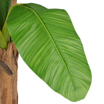 Albero di Banana Artificiale con Vaso 250 cm Verde