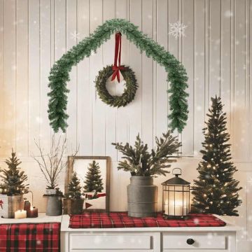 Ghirlanda di Natale in PVC 5 m