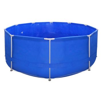 Piscina Rotonda 367 cm con Pompa con Filtro 300 gal / h