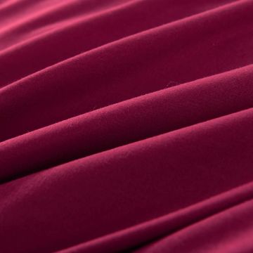 Set Copripiumino Rosso Bordò 135x200/80x80 cm