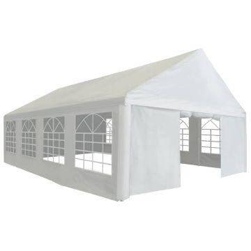 Tendone per Feste in PE 5x8 m Bianco