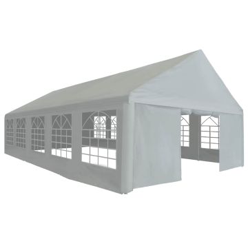 Tendone per Feste in PE 5x10 m Grigio
