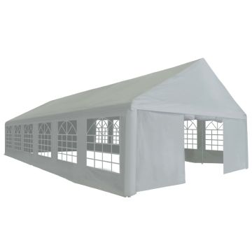 Tendone per Feste in PE 6x12 m Grigio