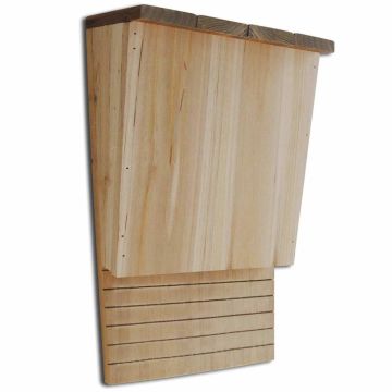 Casette per Pipistrelli 4 pz in Legno 22x12x34 cm