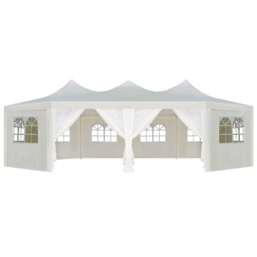 Gazebo 834x448x320 cm Bianco