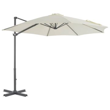 Ombrellone da Giardino con Base Portatile Sabbia