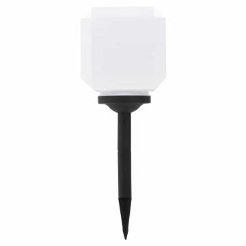 Lampade Solari da Esterni a LED 6 pz Cubiche 20 cm RGB