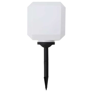 Lampade Solari da Esterni a LED 6 pz Cubiche 20 cm RGB