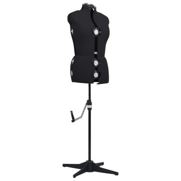 Manichino Femminile Regolabile Nero Taglia M 40-46